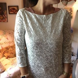 Banana Republic sequined top.